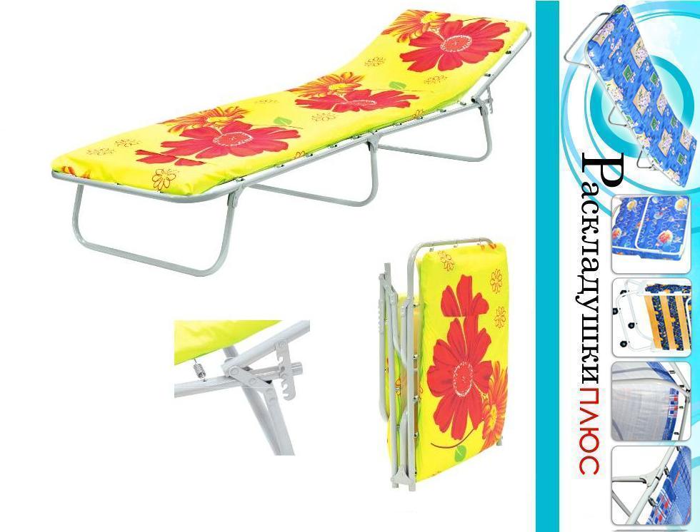 Раскладная кровать
 полумягкая с матрасом (ЭК-М30) цены и стоимость г. Коммунар